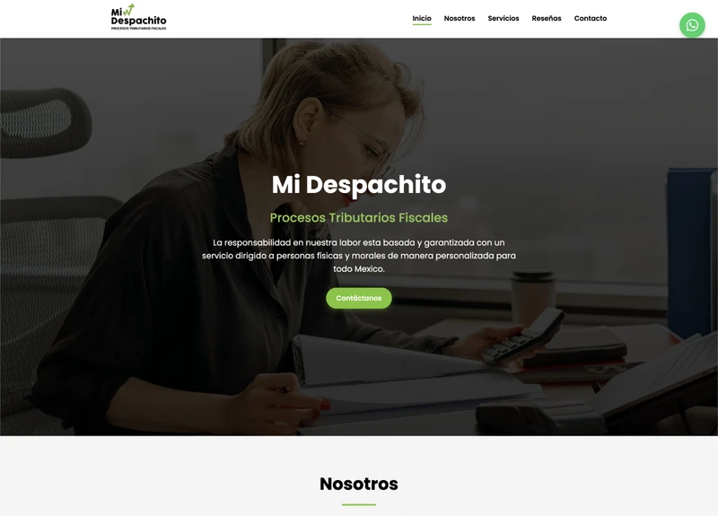 Mockup de sitio web de Salud y Bienestar - Aurist Dental